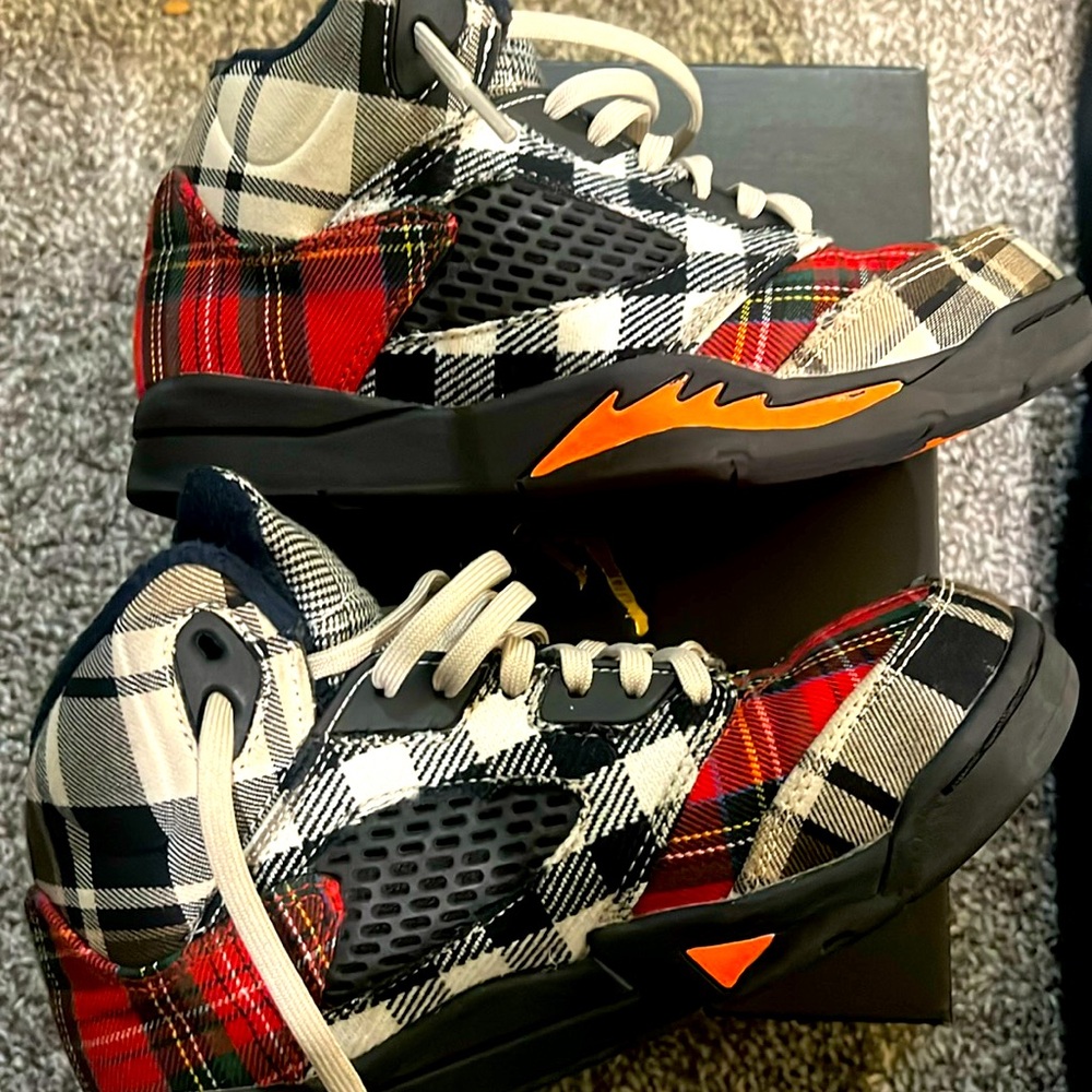 Jordan 5 retro plaid PS 3y FD4812008